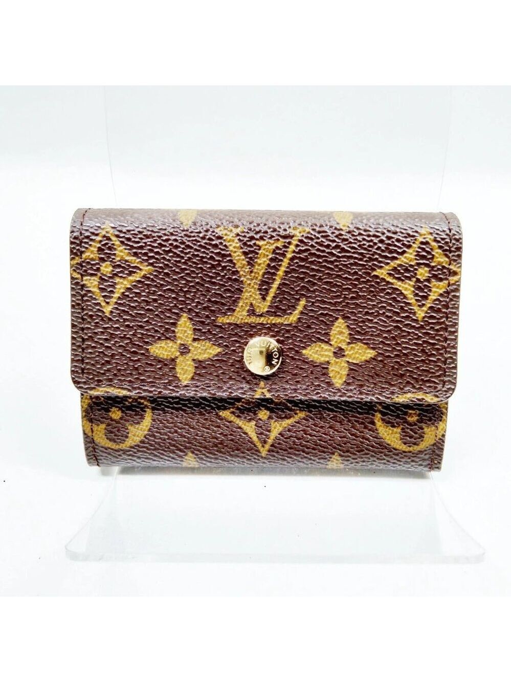 Louis Vuitton LV Coin Case Brown Monogram 248-070925